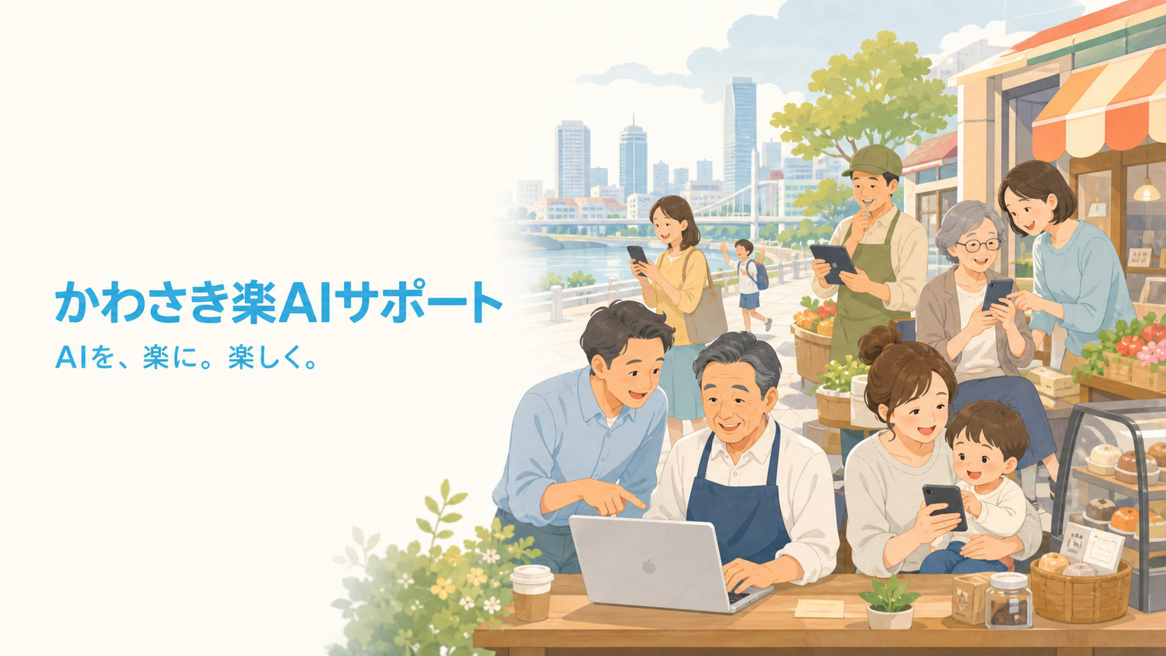 はじめまして、かわさき楽AIサポートです|川崎で「AIの整理役」をしています