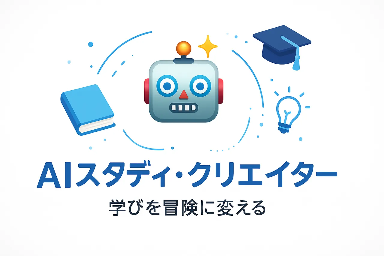 学びを冒険に変える AIスタディ・クリエイター